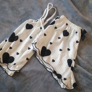 Heart Print Women's Sleepwear Set